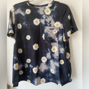 Oversized (maternity) floral T-Shirt with pocket